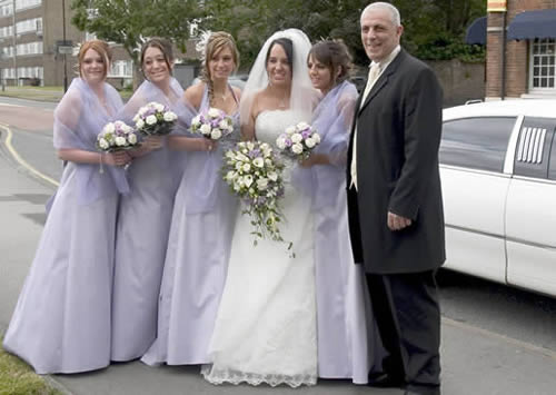 Bridal, Bridesmaids and Father