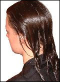 Hair Straightening Process Step 3
